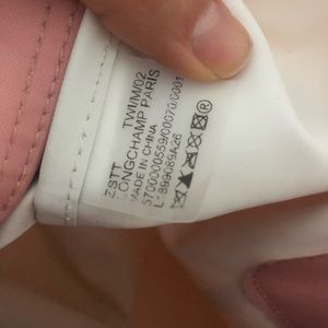 Pink longchamp tote medium authentic